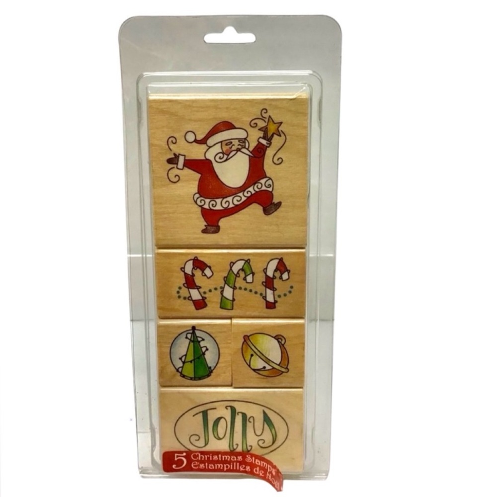 Christmas Rubber Stamp Set